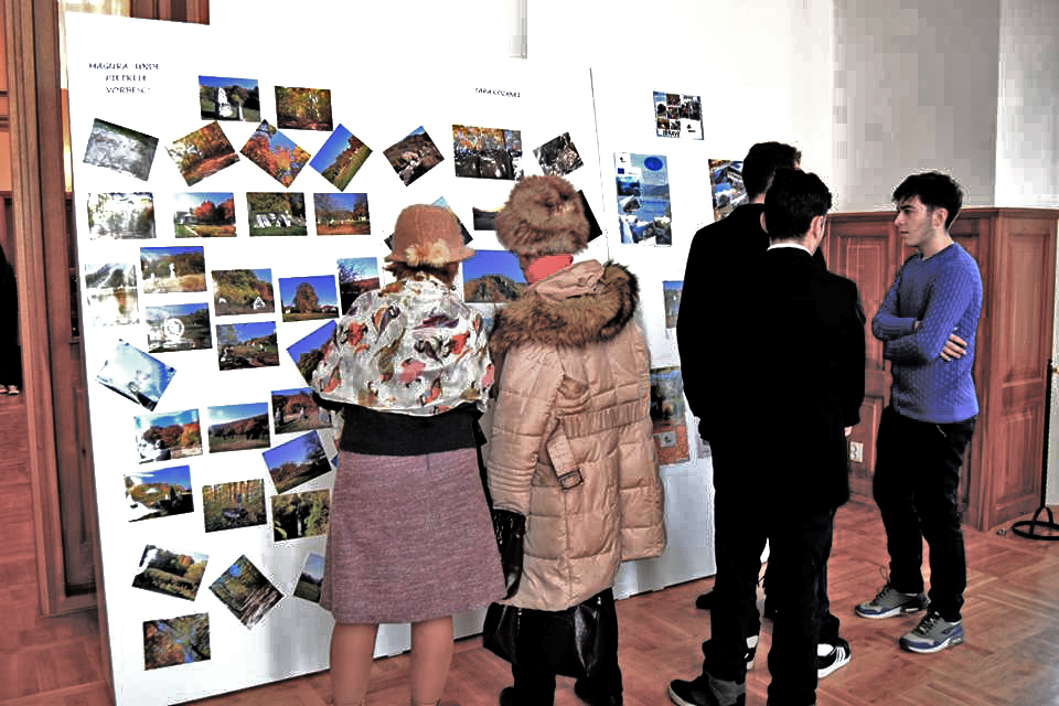people viewing the show